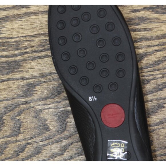 NWT Marc Joseph New York Womens Lexington Loafers Slip On Black Grainy 8.5M - Picture 8 of 8